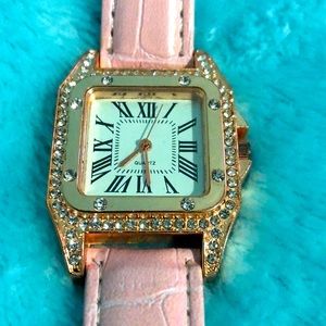 Cute bling bling watch
